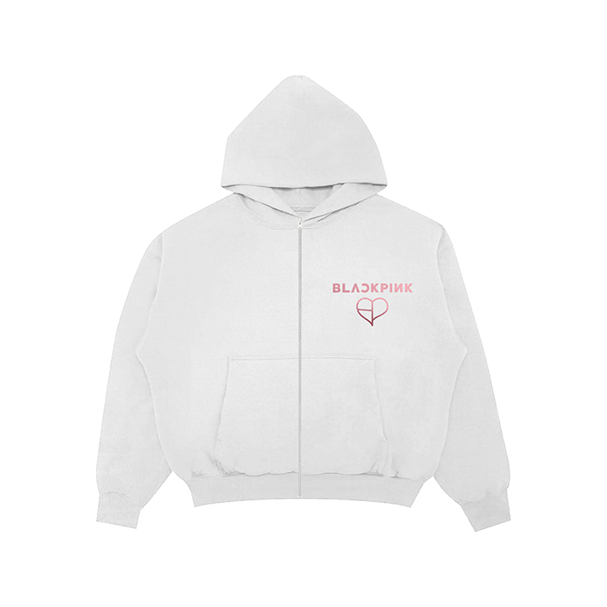 BLACKPINK Foil Zip Hoodie White – BLACKPINK OFFICIAL STORE (EU) BLACKPINK Foil Zip Hoodie White – BLACKPINK OFFICIAL STORE (EU)