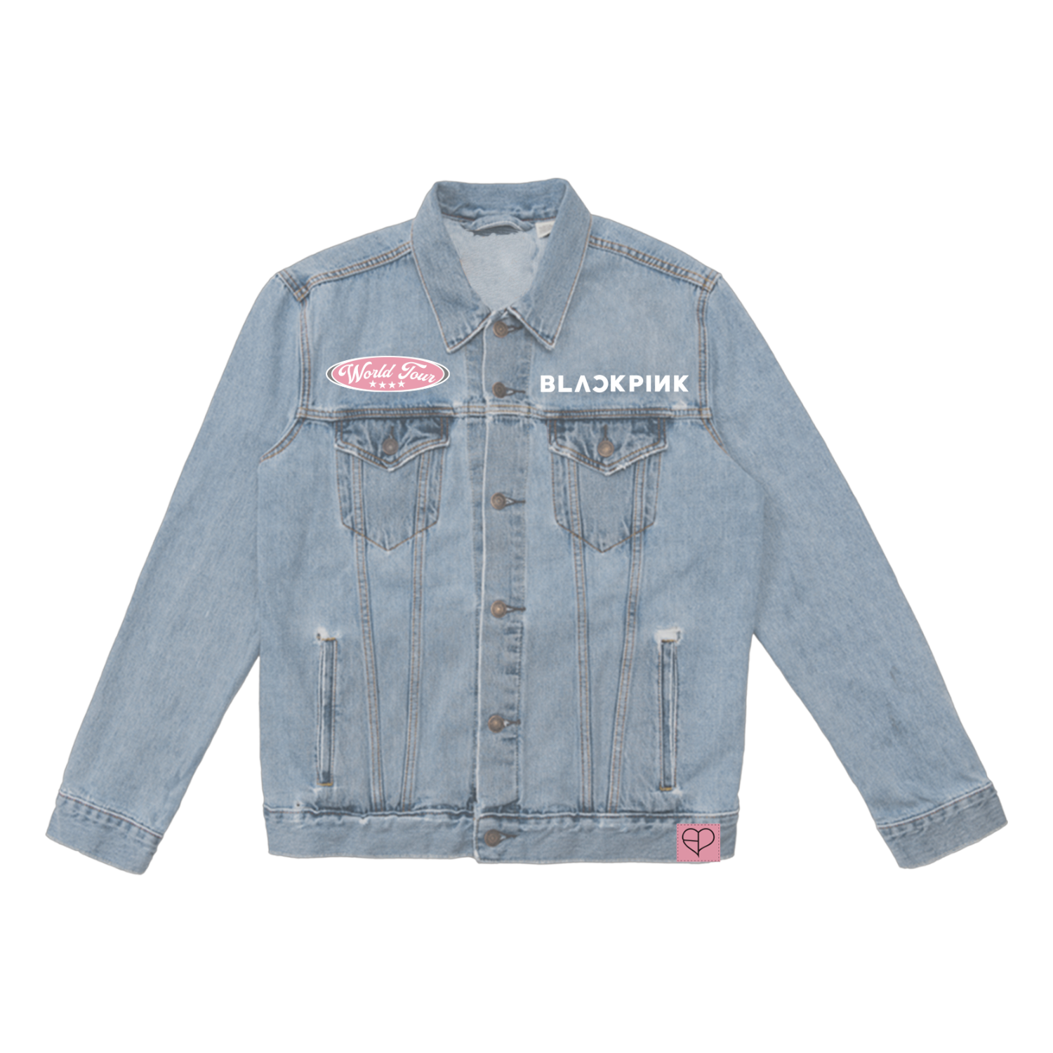 BLACKPINK Denim Jacket Light Blue – BLACKPINK OFFICIAL STORE (EU)