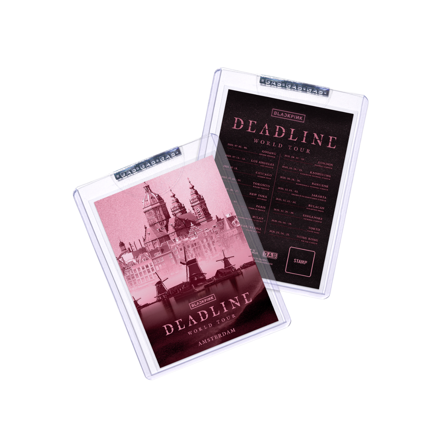 BLACKPINK POP Exclusive Trading Card_Amsterdam