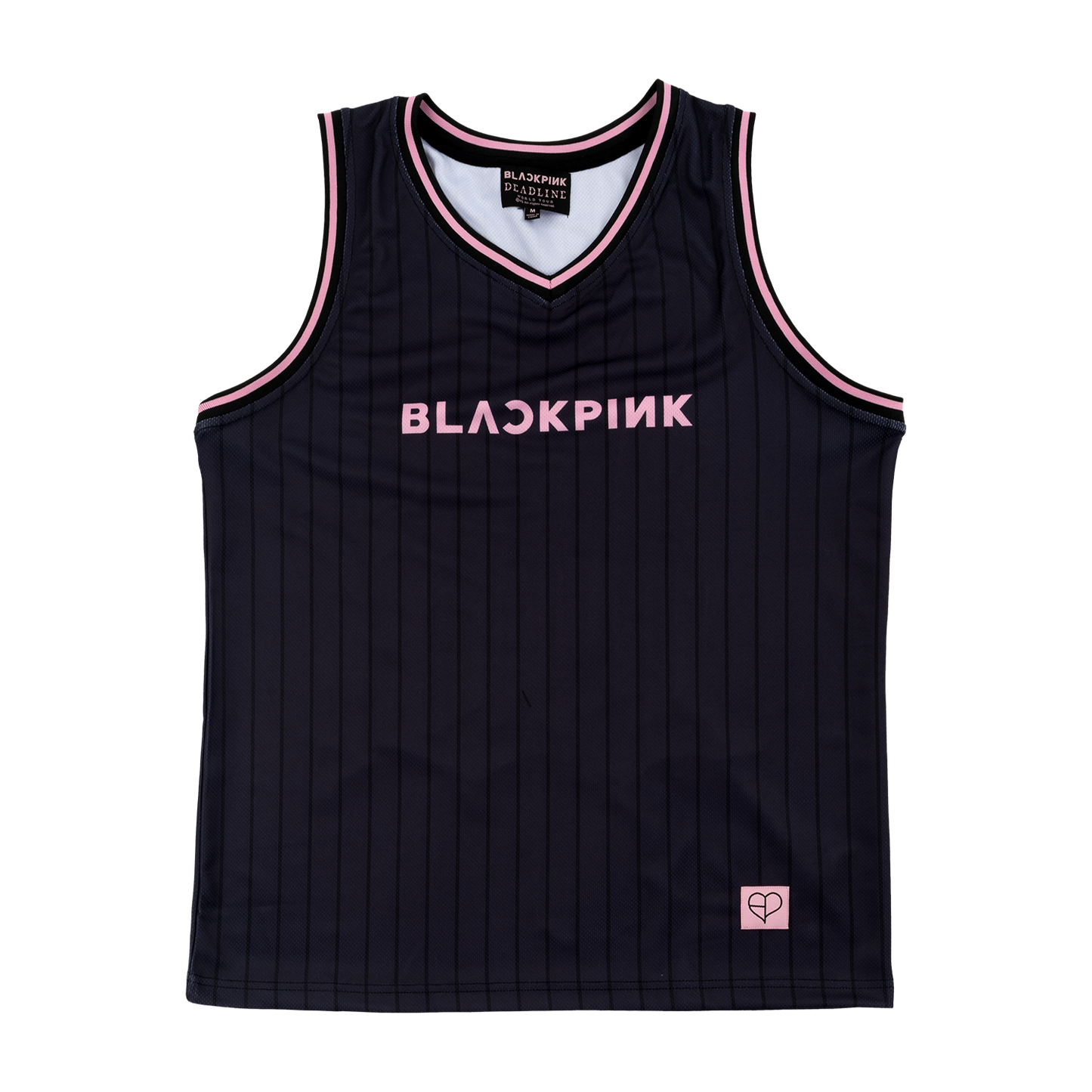 BLACKPINK Basketball Jersey Black.