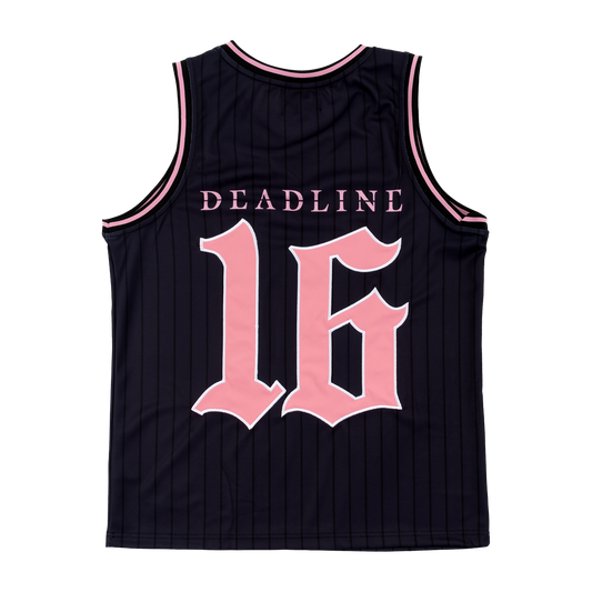 BLACKPINK Basketball Jersey Black.