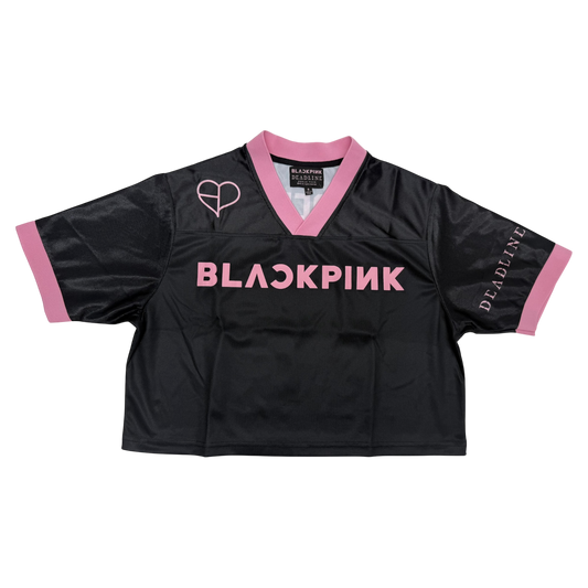 BLACKPINK Cropped Jersey Paris Black