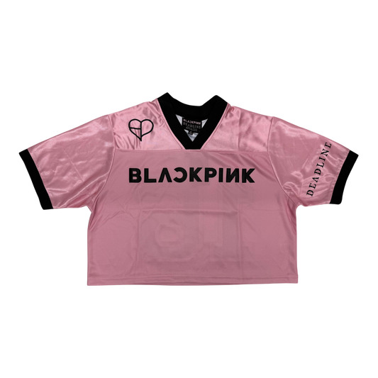 BLACKPINK Cropped Jersey Milan Pink