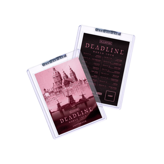 BLACKPINK POP Exclusive Trading Card_Amsterdam