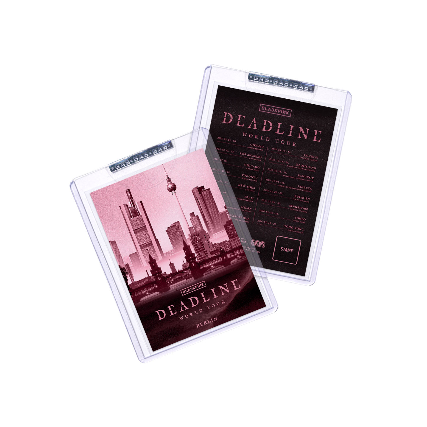 BLACKPINK POP Exclusive Trading Card_Berlin