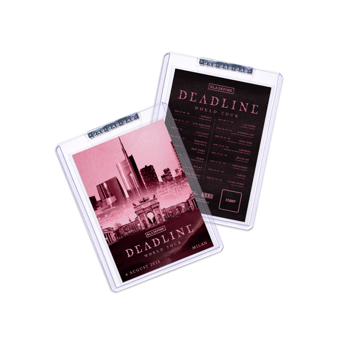 BLACKPINK Exclusive Trading Card_Milan