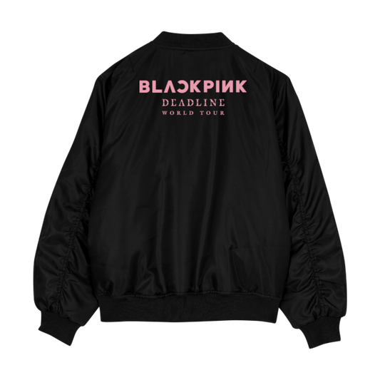 BLACKPINK Bomber Jacket Black