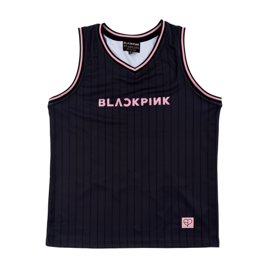 BLACKPINK Basketball Jersey Black.