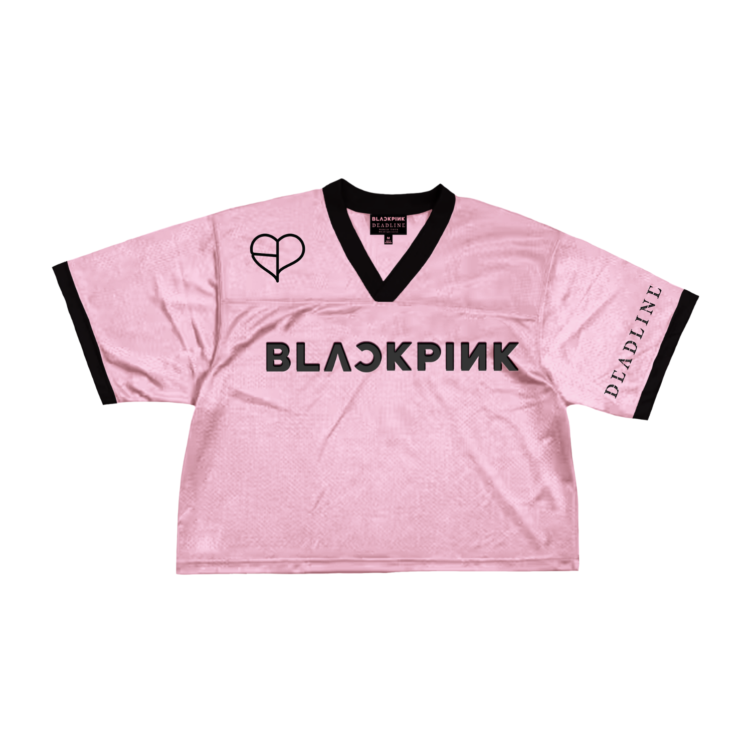 BLACKPINK DEADLINE POPUP ユニフォームTシャツ Mサイズ BLACKPINK PREMIUM DEBUT SHOWCASE GOODS
