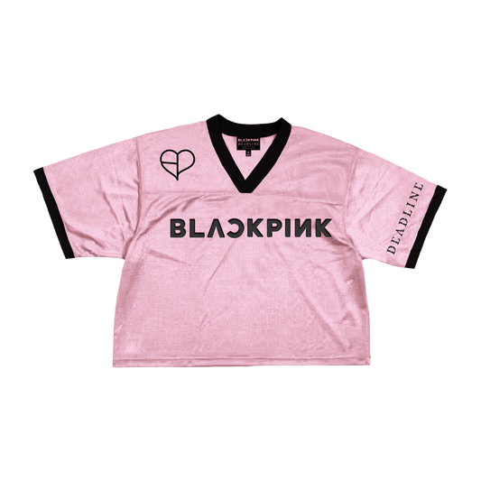 BLACKPINK Cropped Jersey Paris Pink