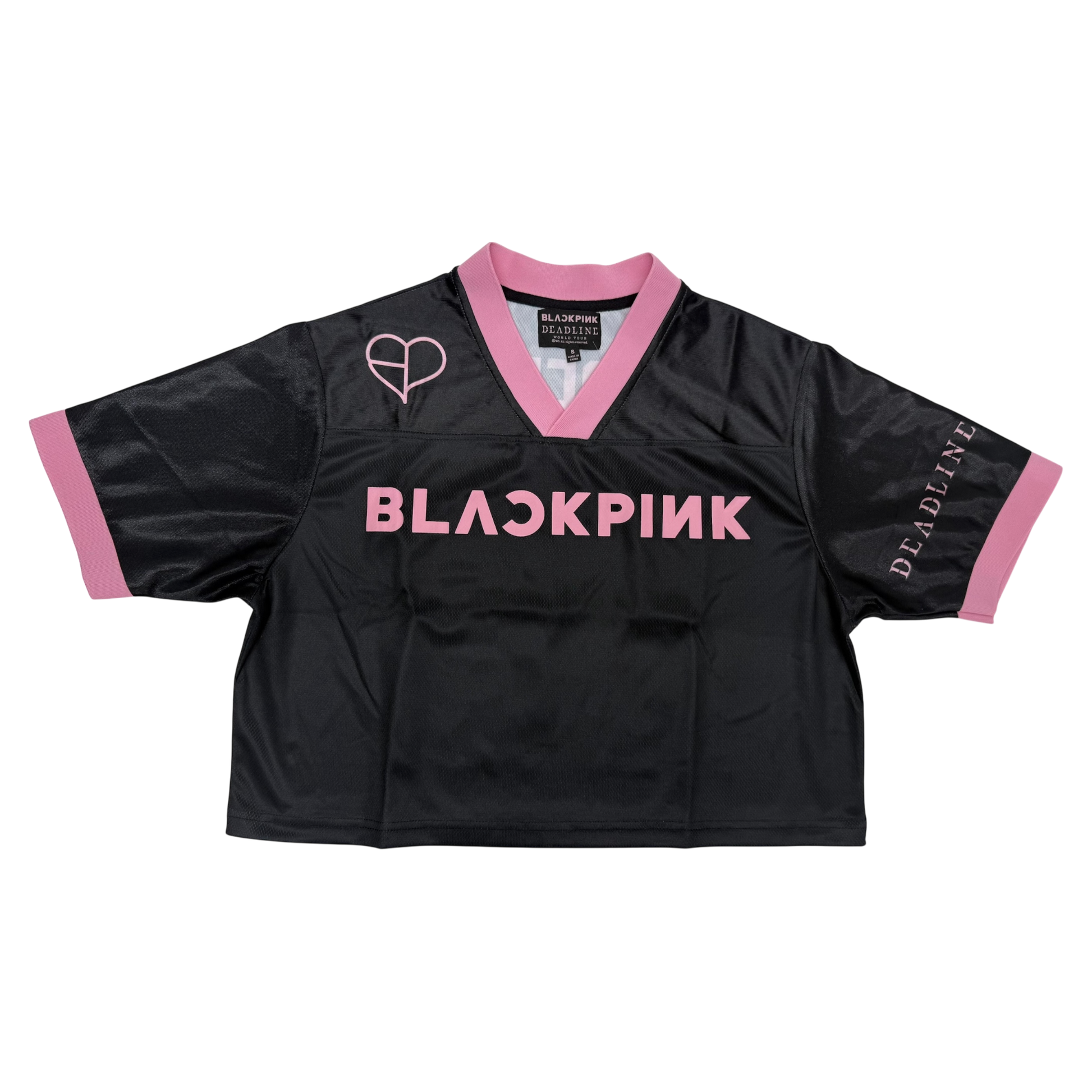 BLACKPINK DEADLINE TOUR CROP TEE ブラック L BLACKPINK DEADLINE WORLD TOUR IN GOYANG Official MD Part.2