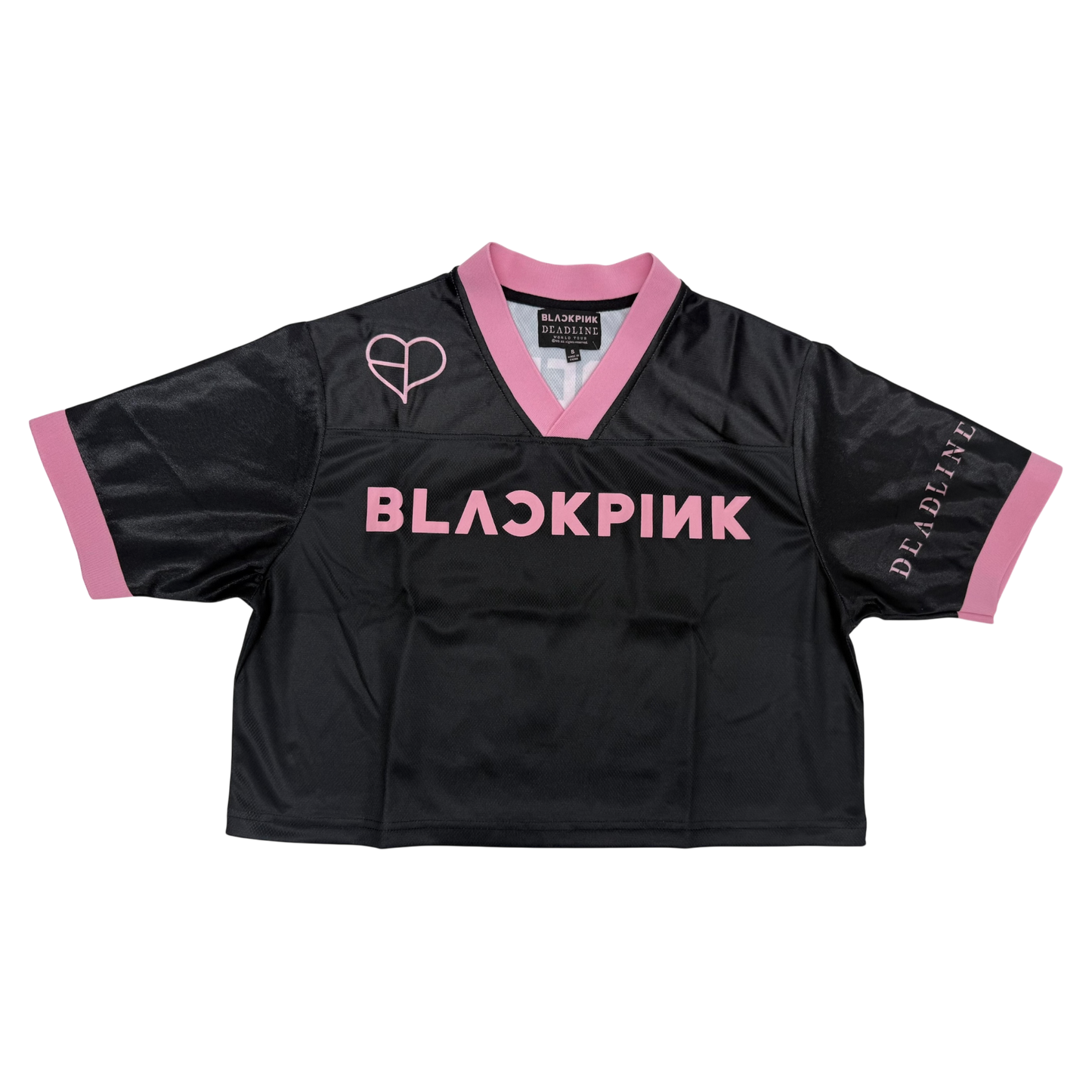 BLACKPINK Cropped Jersey Milan Black