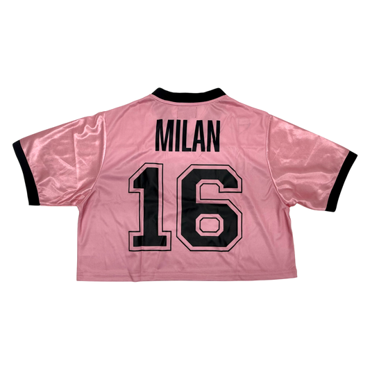 BLACKPINK Cropped Jersey Milan Pink
