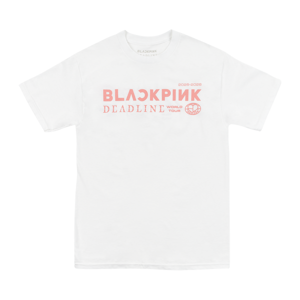 BLACKPINK World Tour Tee White – BLACKPINK OFFICIAL STORE (EU)