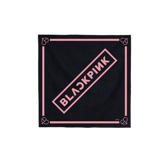 BLACKPINK Tour Logo Bandana
